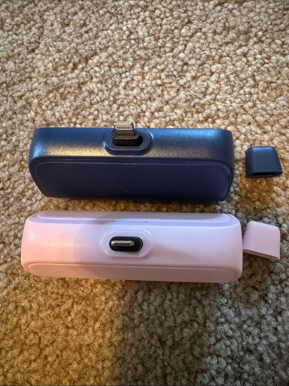 Portable Sunglasses Case Duo - Pink & Navy